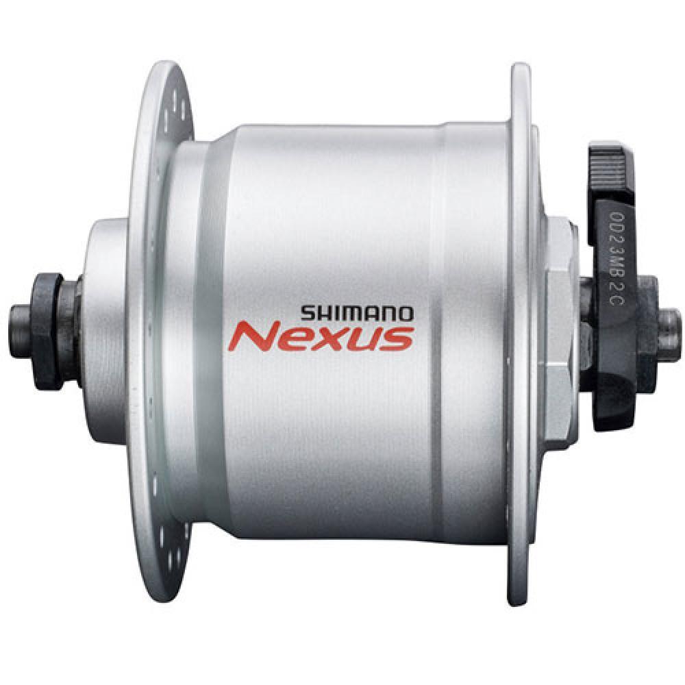 SHIMANO naafdynamo NEXUS DH-C3000-3N naafdynamo - 3000-3, zilver 2/2