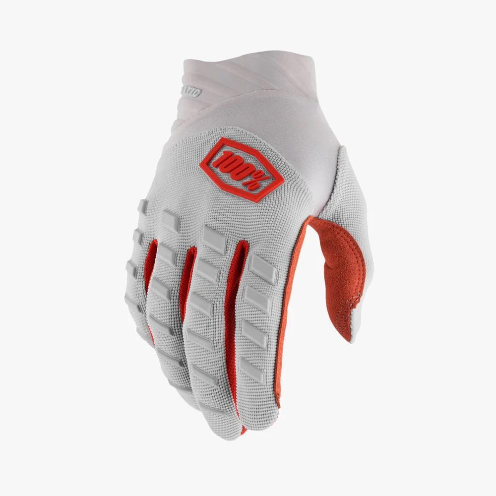 100% Airmatic Gloves silver S 1/2