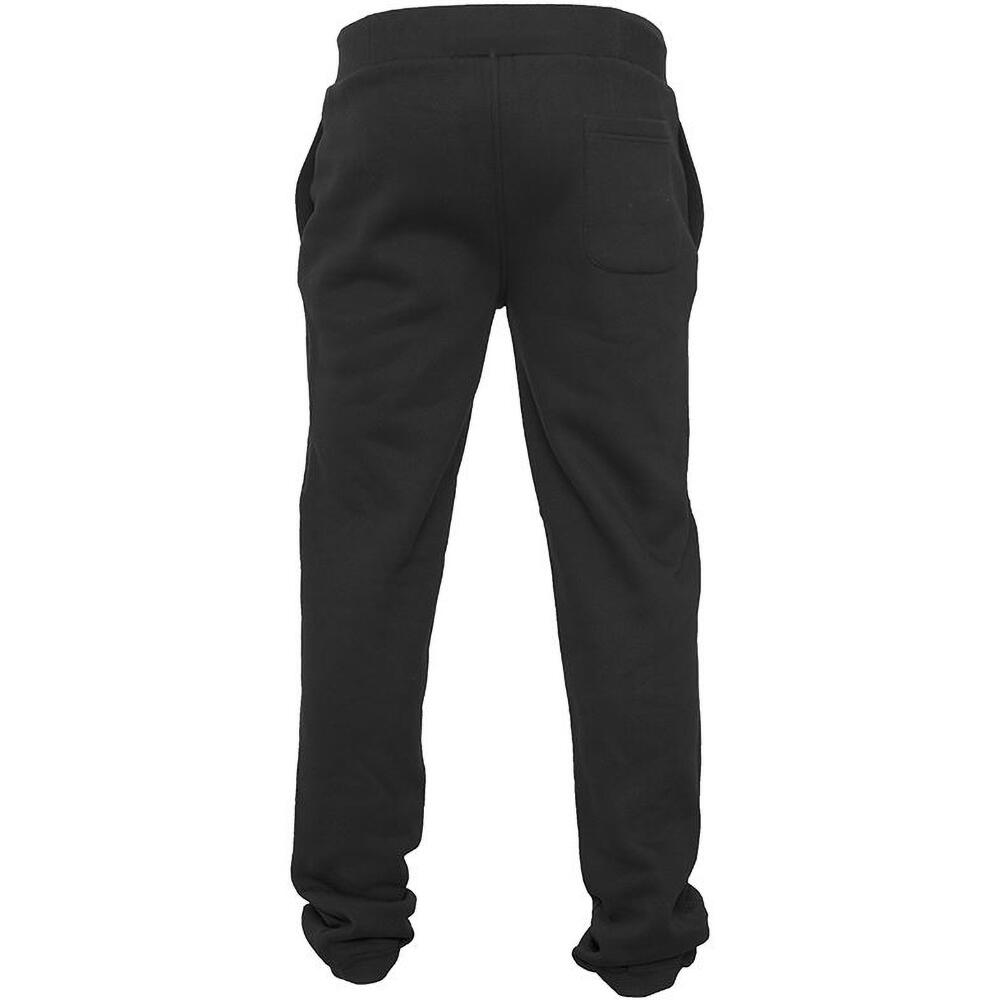 Mens Heavy Sweatpants (Black) 2/4