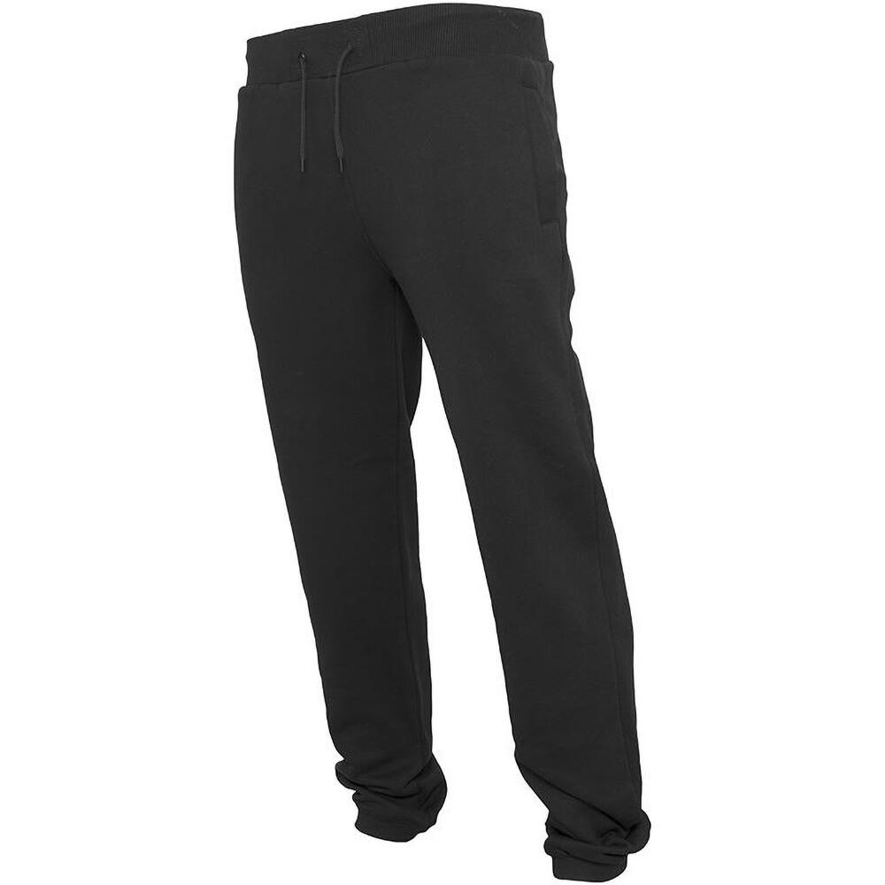 Mens Heavy Sweatpants (Black) 4/4