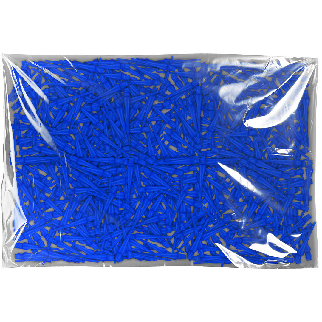 Bull's Long Life Long Softtip Points | 1000 pcs Blue 2/2