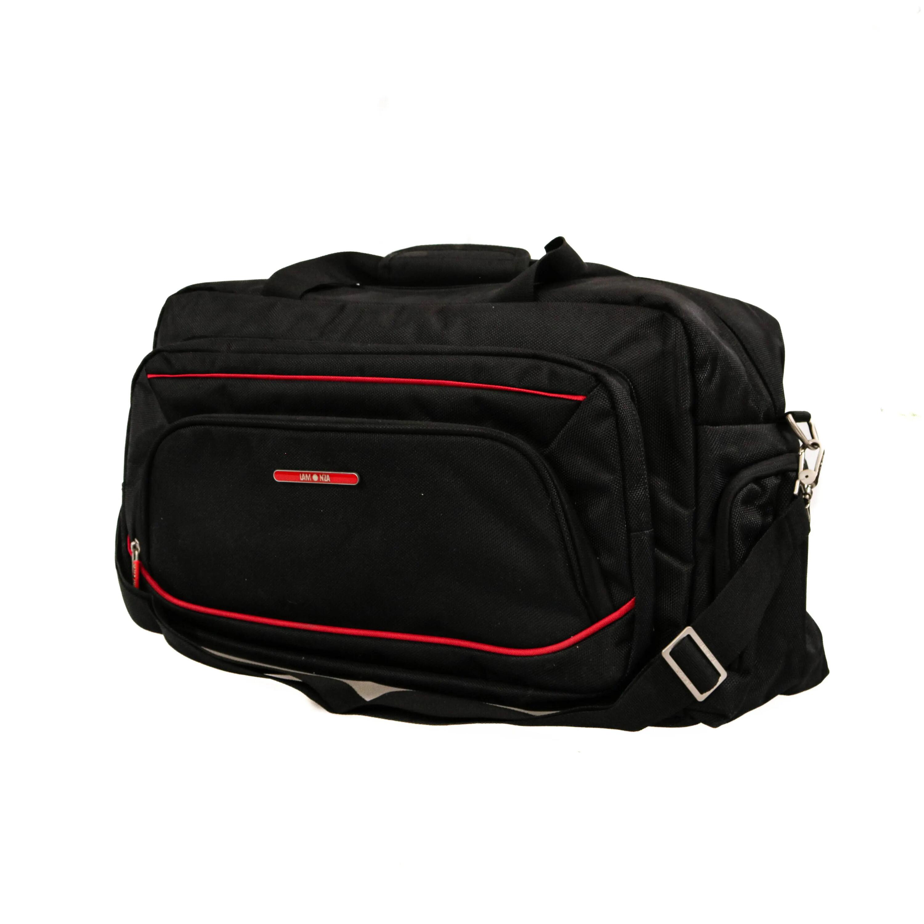 Geanta de voiaj Smiley, Lamonza, 49x27x24 cm, negru 2/5