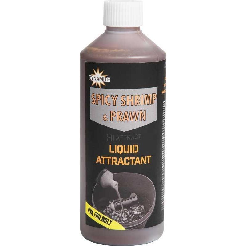 DYNAMITE BAITS Dynamite Baits Spicy Shrimp & Prawn Liquid 500mL - Karper Flavours