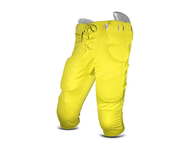 ALL STAR All Star FBP1A Calças de poliéster com 14 ranhuras para adultos 5XL douradas