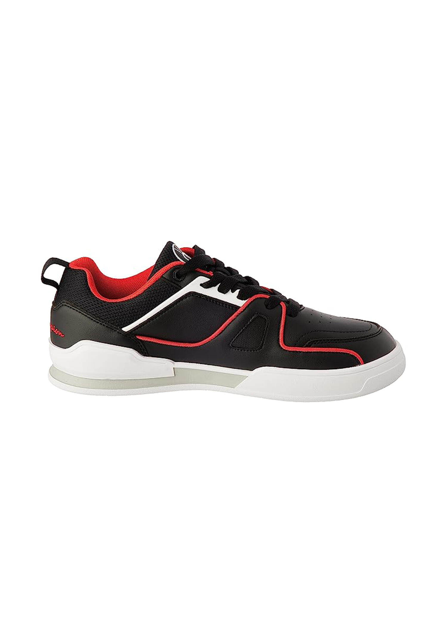 Champion 3 Point Low Herren Sneaker S21882-CHA-KK002 schwarz/rot 2/4