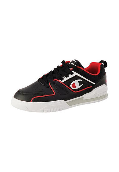Champion 3 Point Low Herren Sneaker S21882-CHA-KK002 schwarz/rot