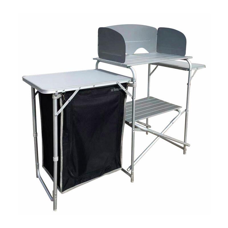 BAYASUN Meuble Cuisine et Rangement 2 étagères Camping Car 2/4