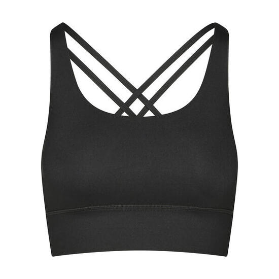 Soutien-gorge de sport, soutien-gorge de yoga, noir, taille L