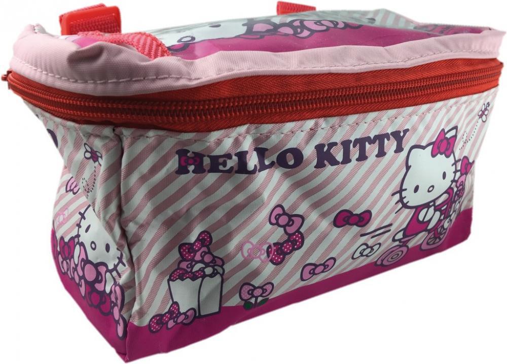 Bike Fashion Lenkertasche Hello Kitty pink, mit Motiv, 180x100x80mm 2/7