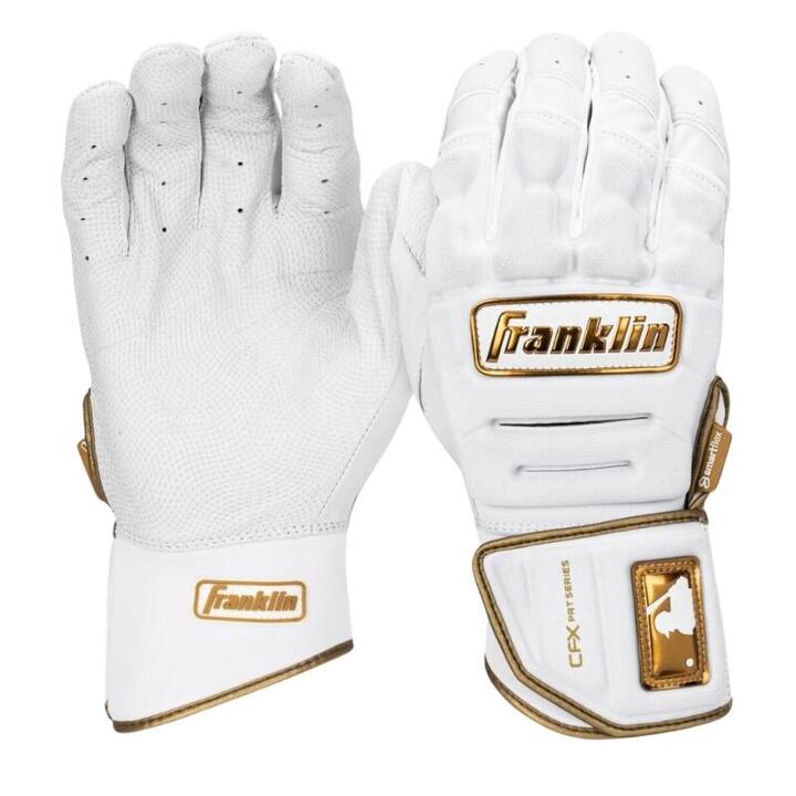 Gant de frappeur Supreme Franklin CFX Pro Blanc de la