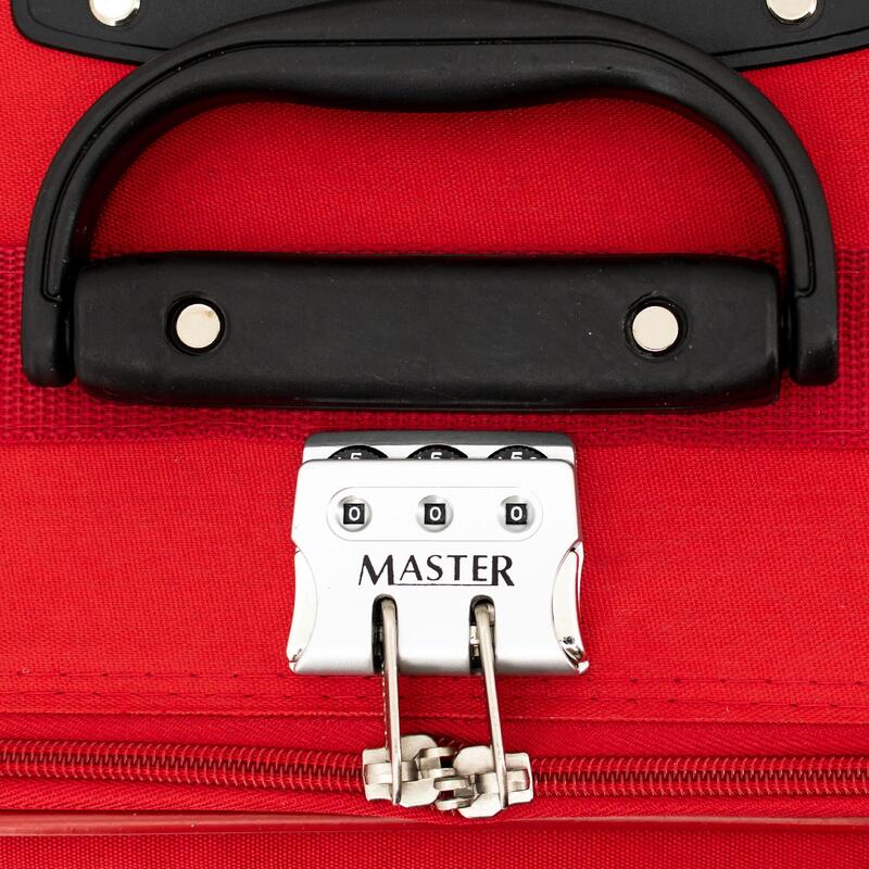 Troler Camper, Master, 66x42x18 cm, 2.1 kg, rosu