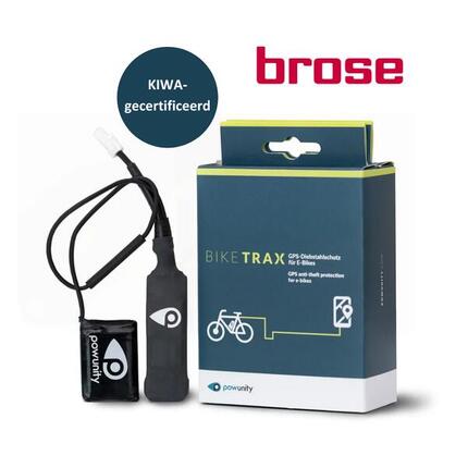 PowUnity BikeTrax Brose Universal e-bike GPS tracker - KIWA Gecertificeerd