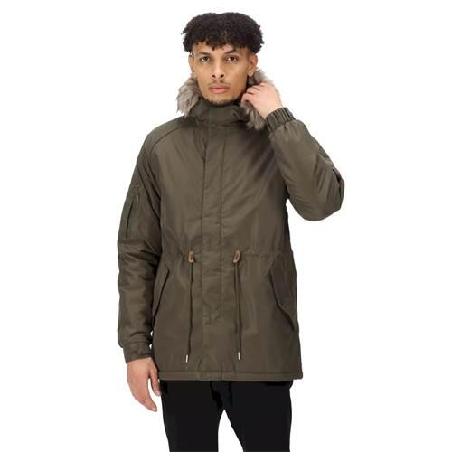 Funktionsjacke Salinger III Freizeit Herren Dark Khaki Wasserdicht 5.000 mm 2/5