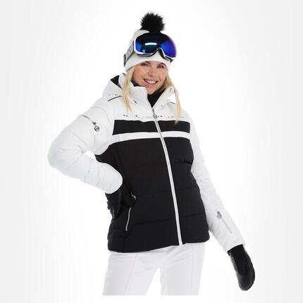 DARE 2B Dare2b Manteaux Crystallize SkiJk Femmes WHITE/BLACK