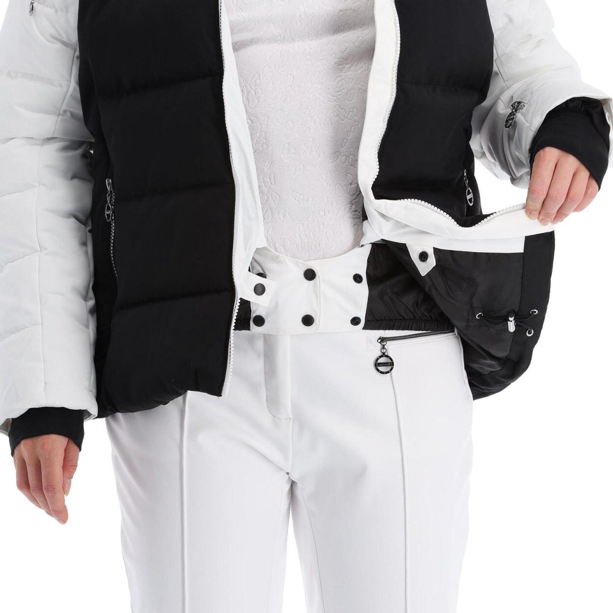 DARE 2B Dare2b Jassen Crystallize SkiJk DAMES WHITE/BLACK 4/5