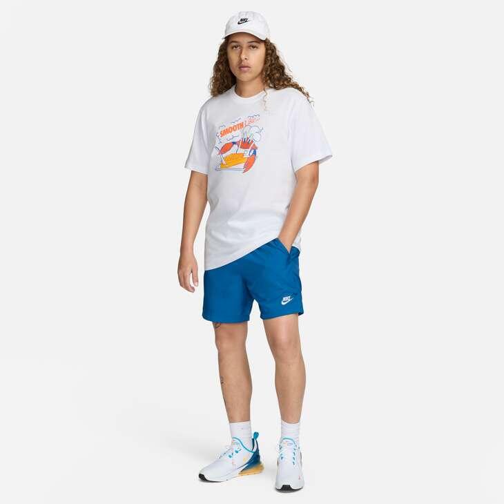 T-shirt uomo nike bianco 3/4