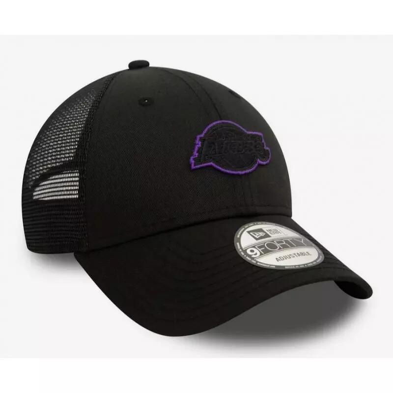 Casquette NBA Los Angeles Lakers New Era Home Field 9FORTY Trucker Noir 2/4