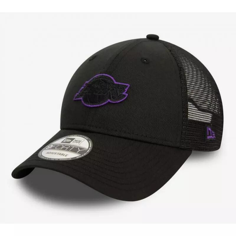 Casquette NBA Los Angeles Lakers New Era Home Field 9FORTY Trucker Noir