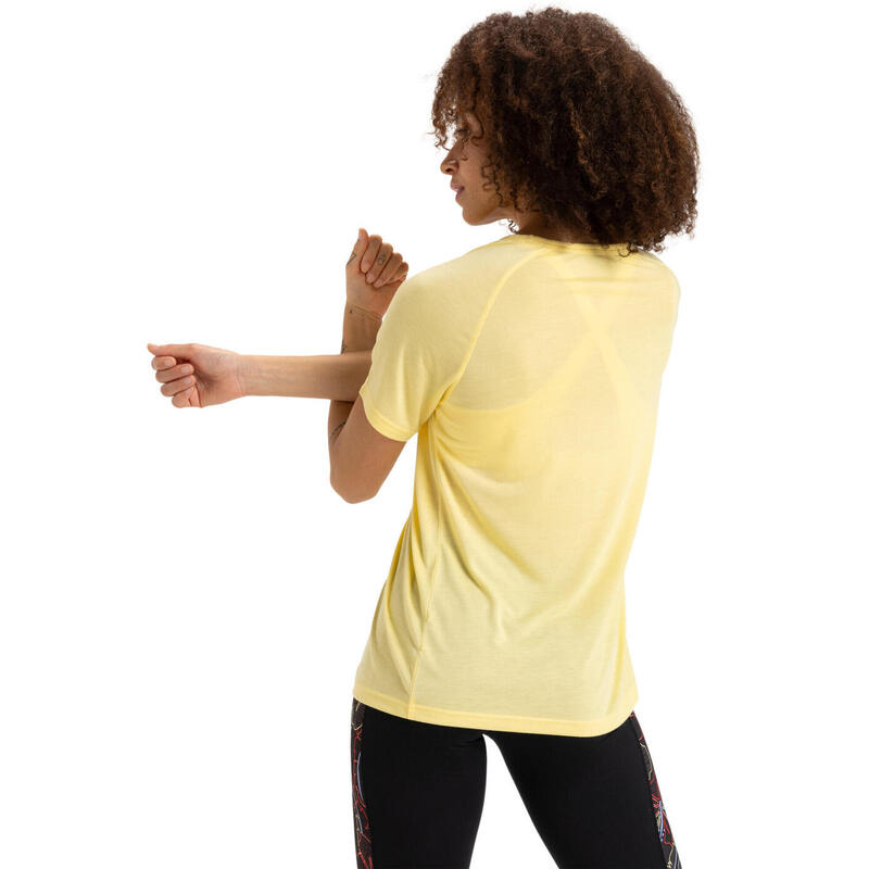 T-shirt technique EVERYDAY FLOW Jaune Femme