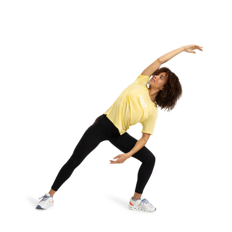 T-shirt technique EVERYDAY FLOW Jaune Femme