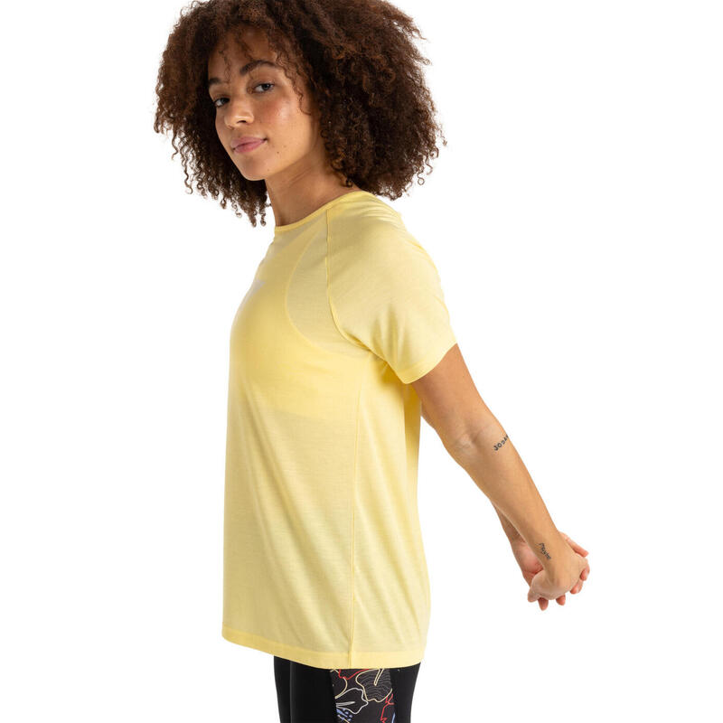 T-shirt technique EVERYDAY FLOW Jaune Femme
