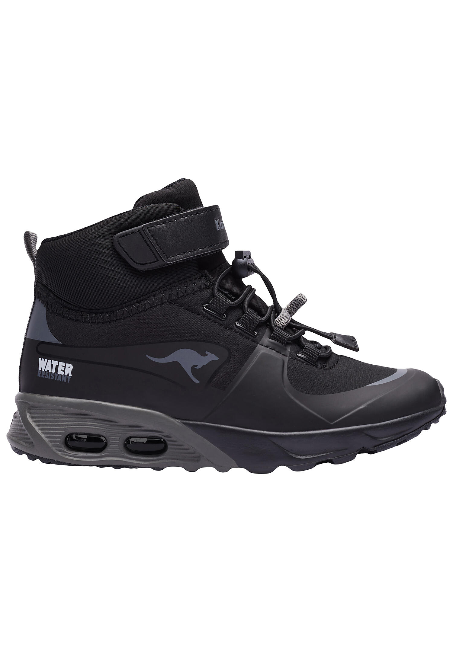 KangaROOS KX-Hydro High-Top Kinder Unisex Sneaker Wasserfest 18598 schwarz/grau 2/7