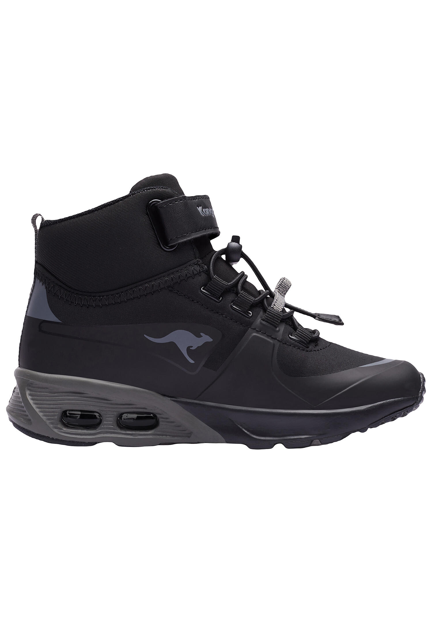 KangaROOS KX-Hydro High-Top Kinder Unisex Sneaker Wasserfest 18598 schwarz/grau 3/7