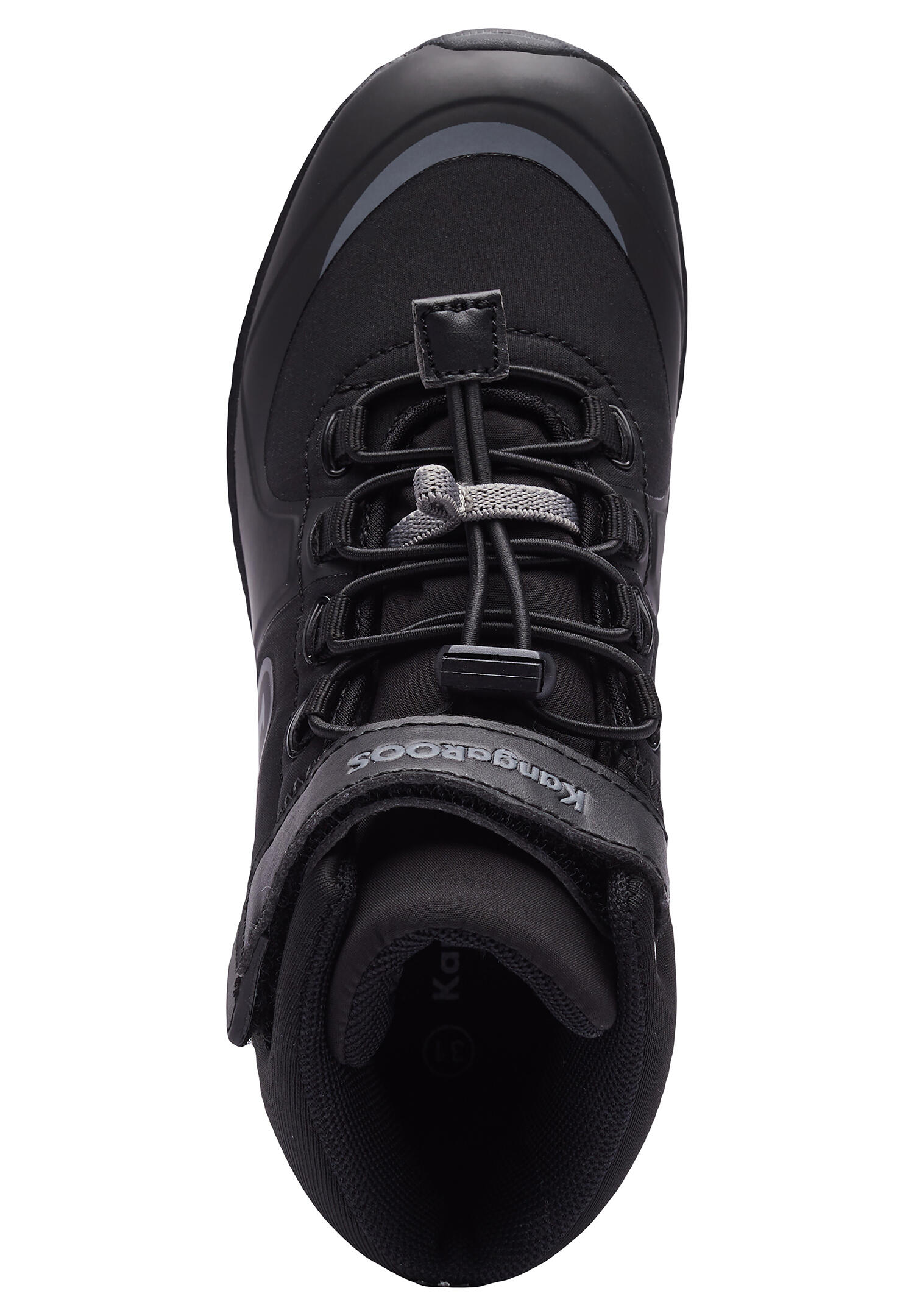 KangaROOS KX-Hydro High-Top Kinder Unisex Sneaker Wasserfest 18598 schwarz/grau 6/7