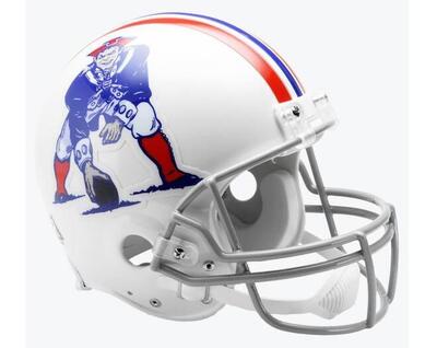 Casco Riddell VSR4 Throwback Mini Club Patriots
