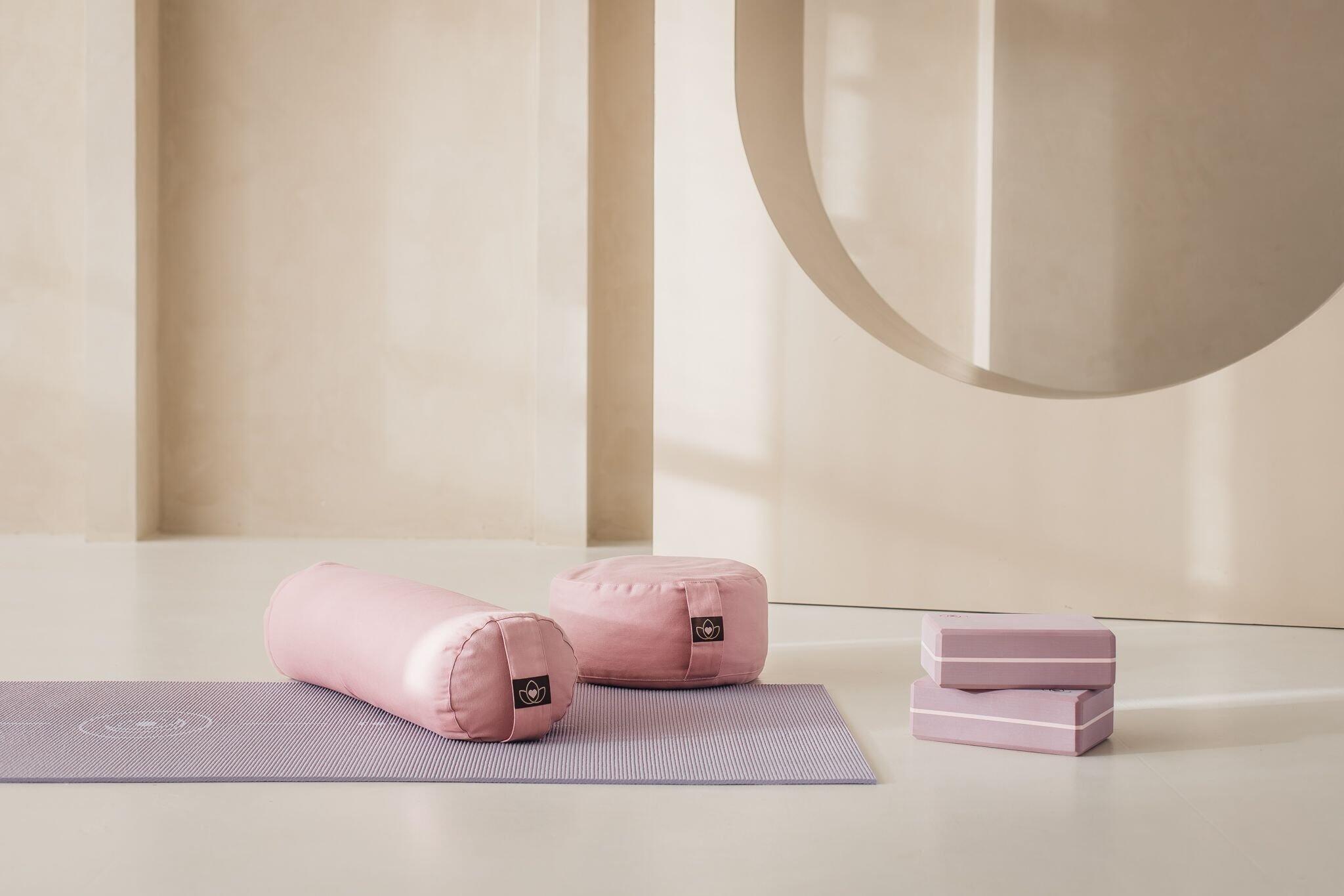 Lotus Yogamat sticky extra dik align lavendelpaars 3/5