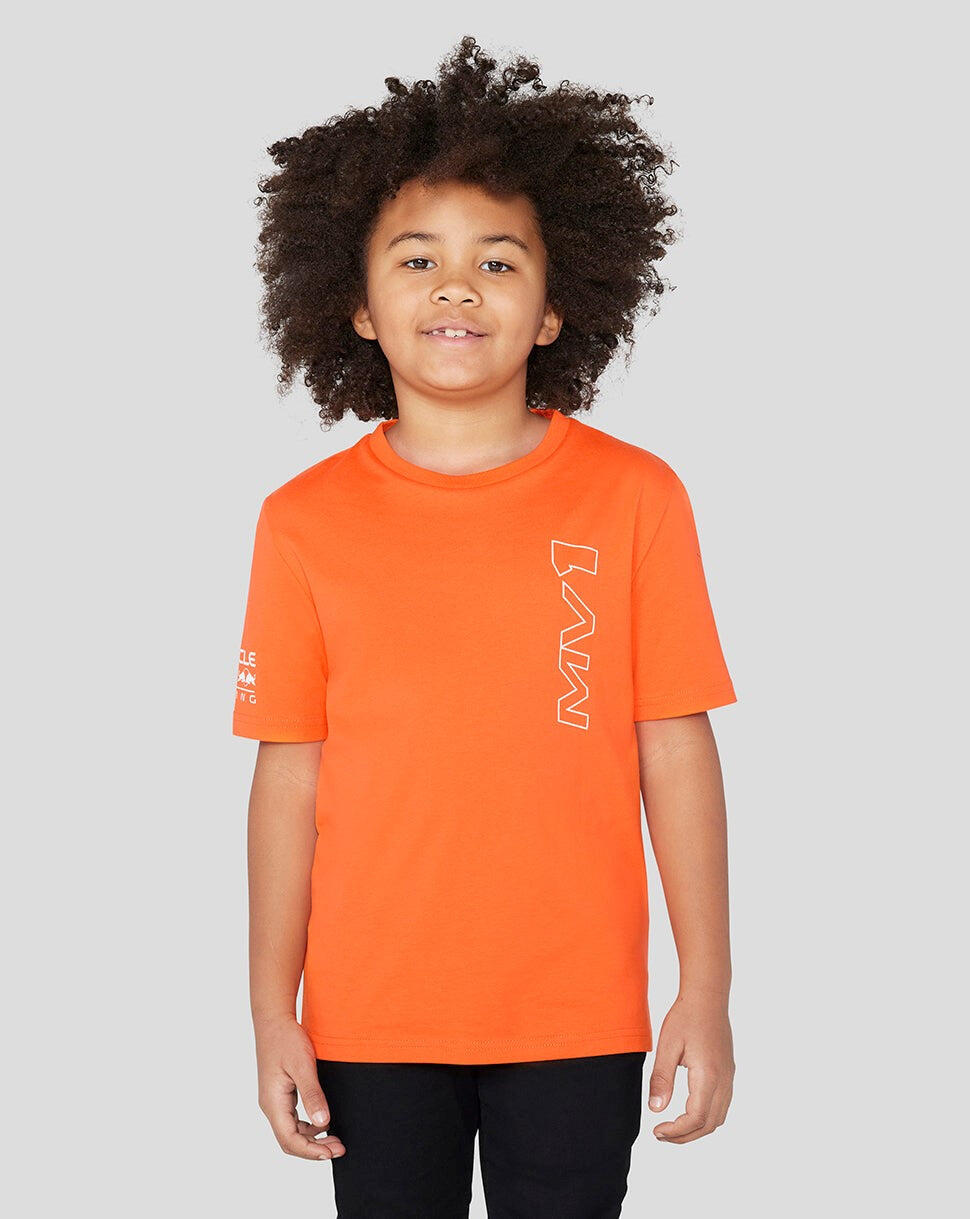 REDBULL - FANWEAR - CORE DRIVER MAX VERSTAPPEN KIDS T-SIRT 1/1