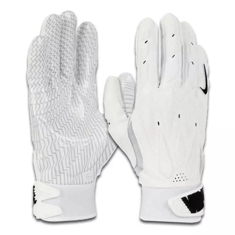 Gants de Football Américain Nike D-Tack 7.0 Blanc 1/1