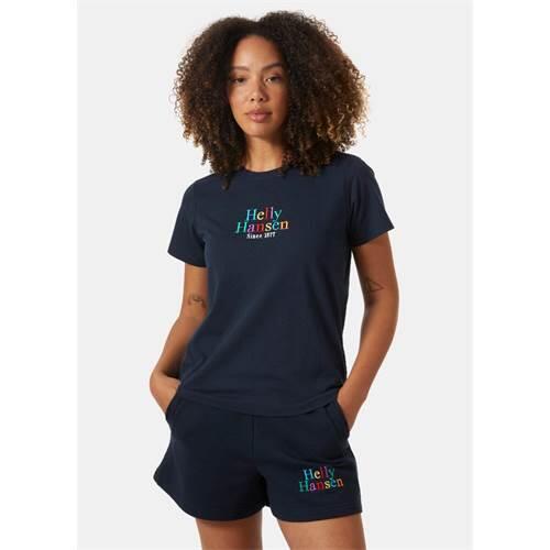 Koszulka sportowa damska Helly Hansen Core Graphic 2/5