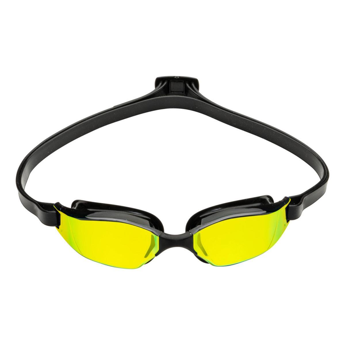 Lunettes de protection Aqua Sphere XCEED Jaune Titane Miroir - Noir 2/7
