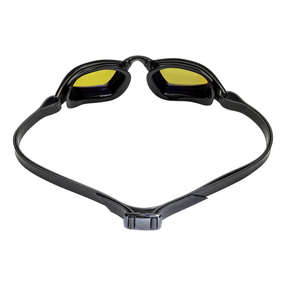 Lunettes de protection Aqua Sphere XCEED Jaune Titane Miroir - Noir 4/7