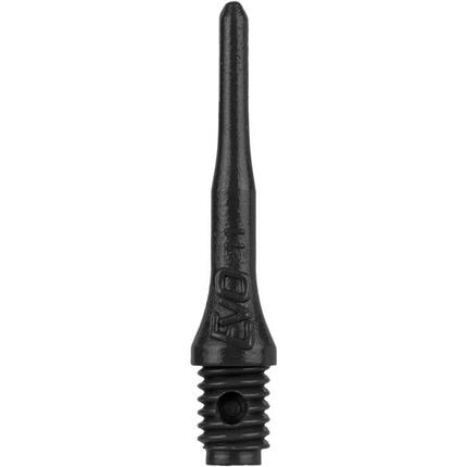 Bull's EVO Softtip Points 100 pcs. Black