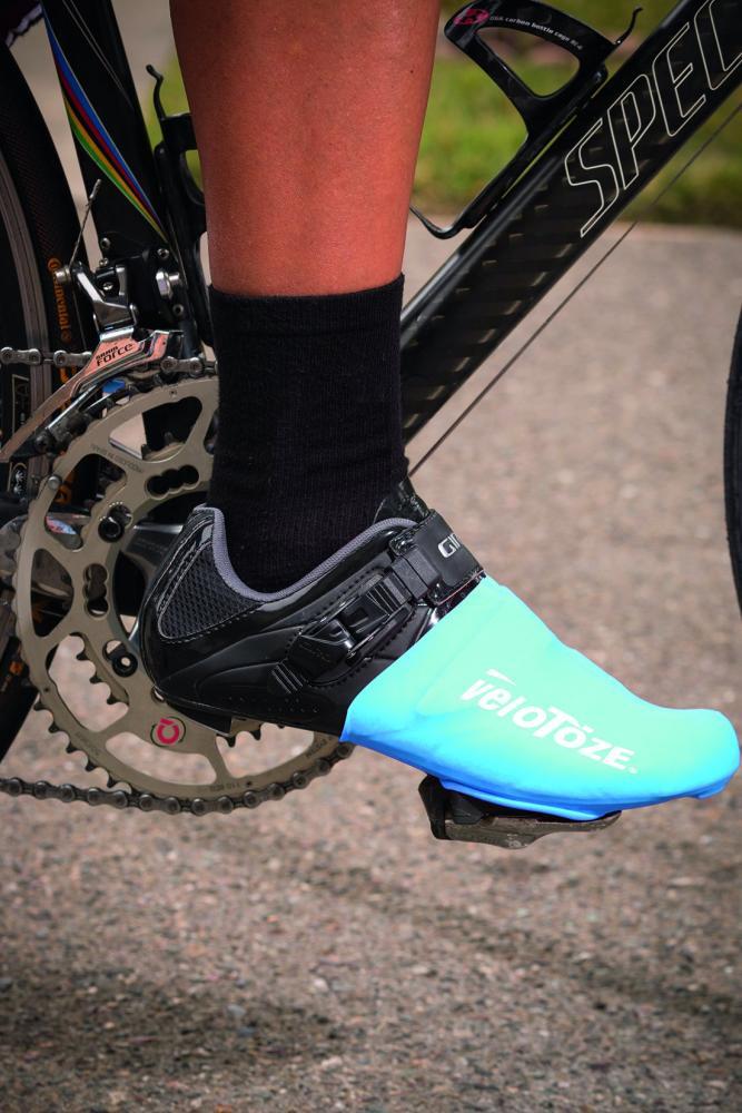 Velotoze Überschuhe Toe Blau Unisize 2/2