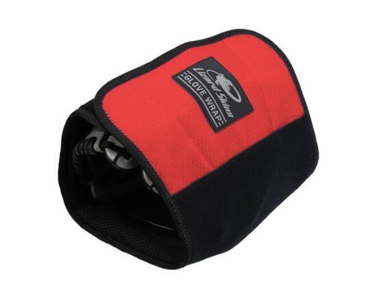 Hagedissenhuiden Handschoen Wrap Kleur Rood