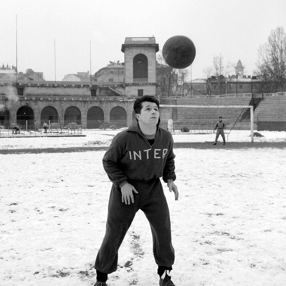 Felpa retrò - Calco - Uomo - Inter Milan 1949 - Blu 6/6