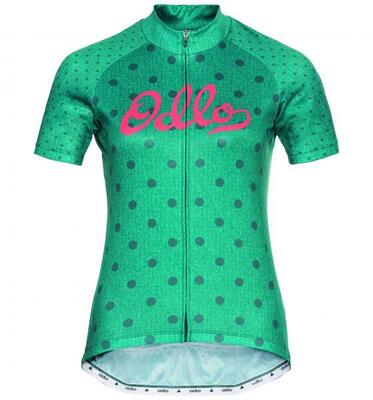 Odlo Stand-up collar full zip Essential balsam graphic Größe L