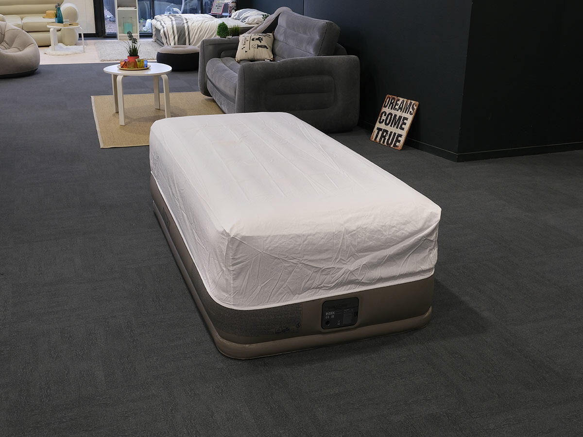 Drap housse pour matelas gonflable 1 place 4/5