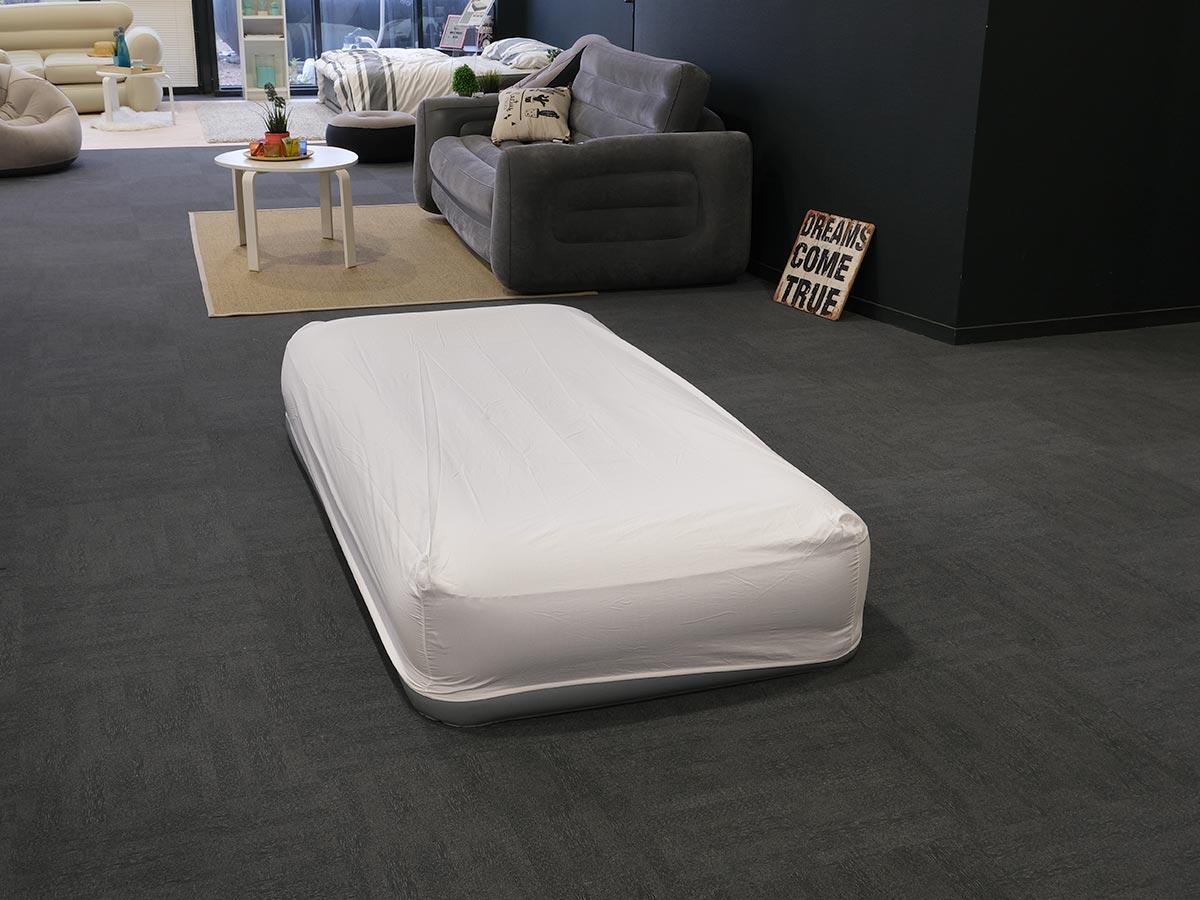 Drap housse pour matelas gonflable 1 place 2/5