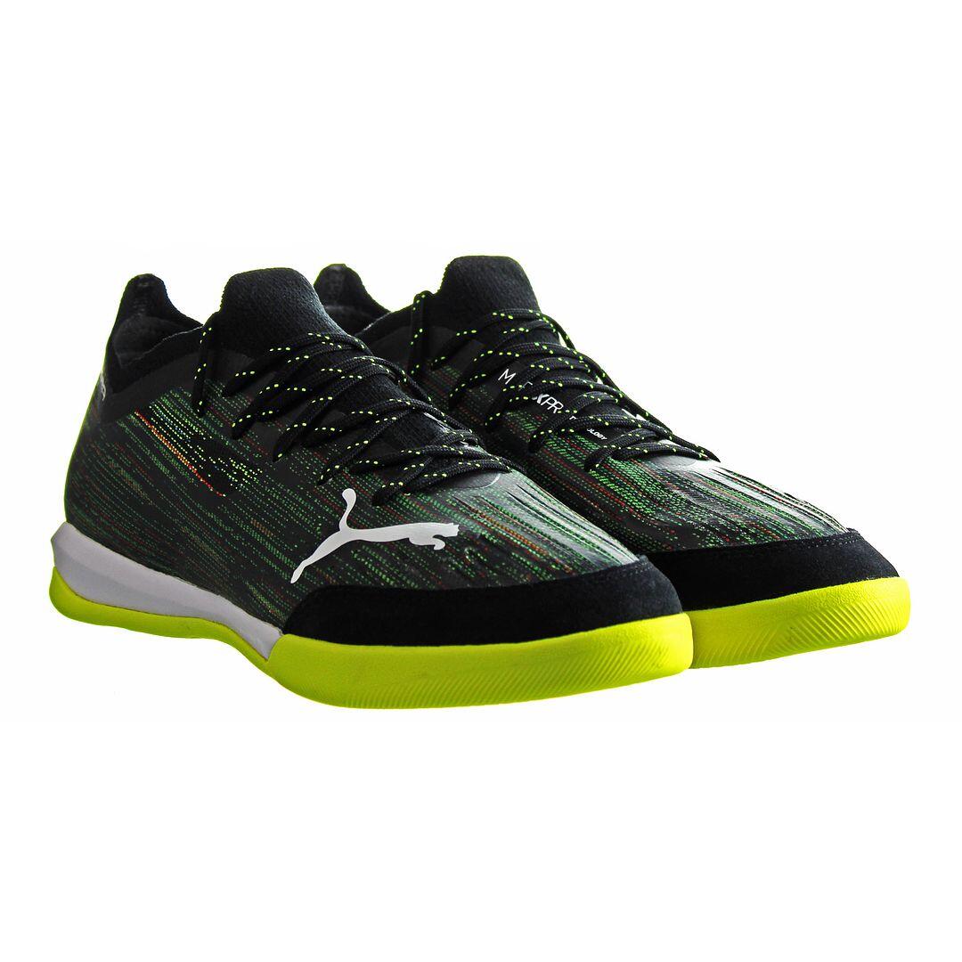 Puma Ultra 1.2 Pro Court Black Mens Trainers 1/5