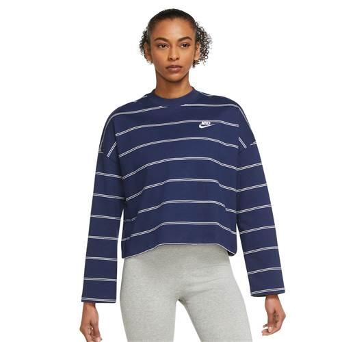 Koszulka sportowa damska Nike Nsw Jsy Stripe Ls