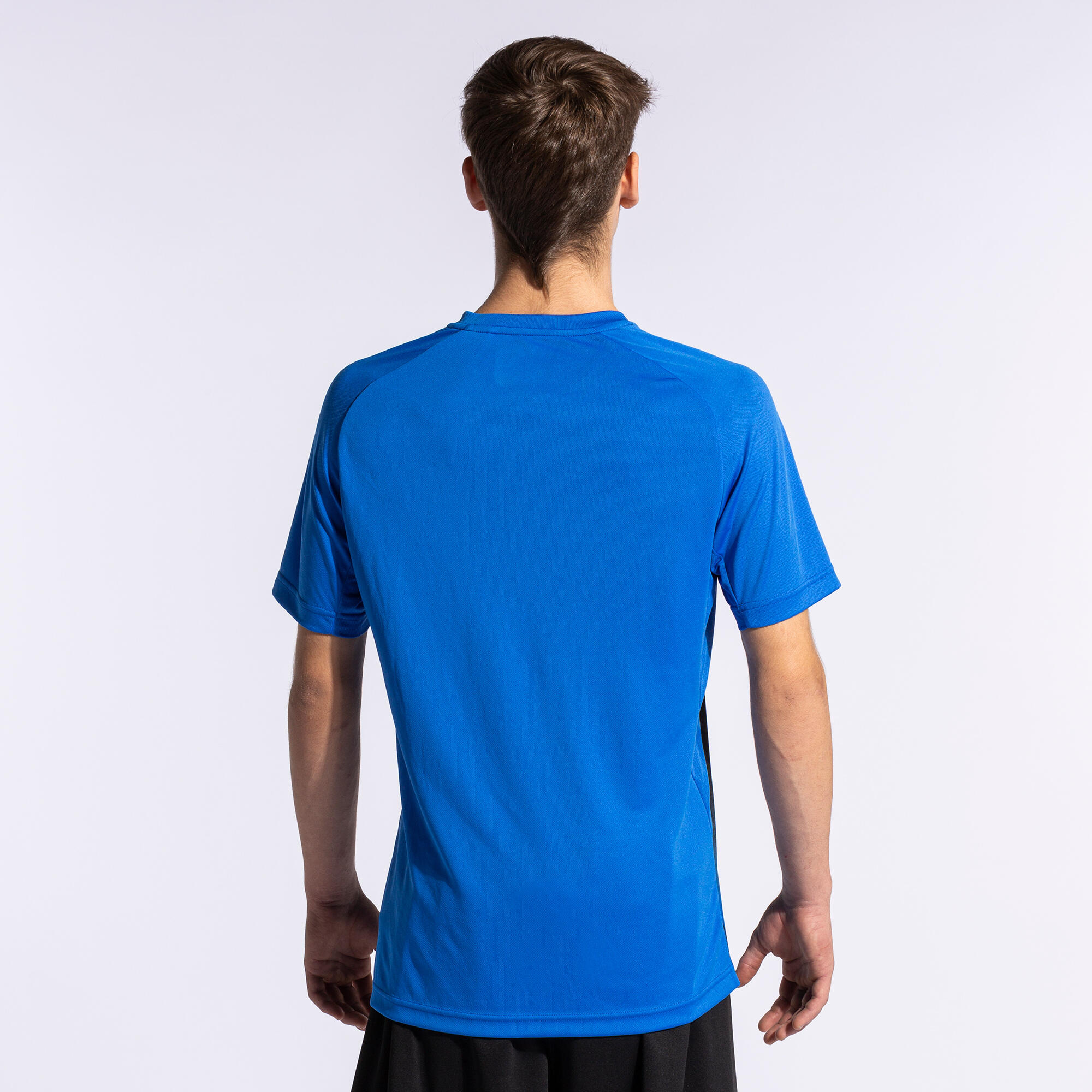 Maillot Manches Courtes Football Homme Joma Tiger V Bleu Roi 4/5