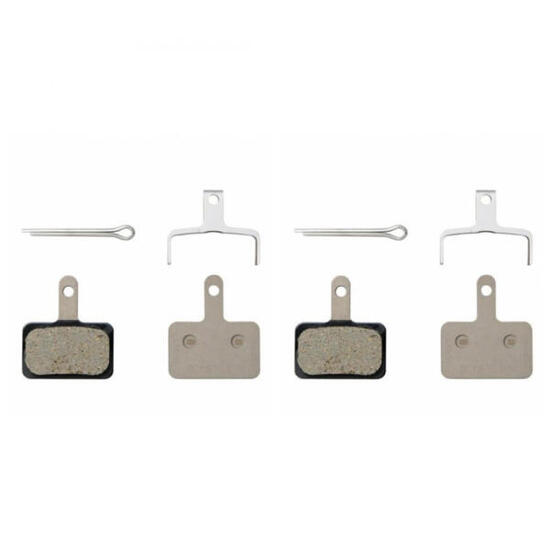 Shimano B03S Resin Scheibenbremsbeläge, organisch, 2er-Set, kompatibel mit BR...