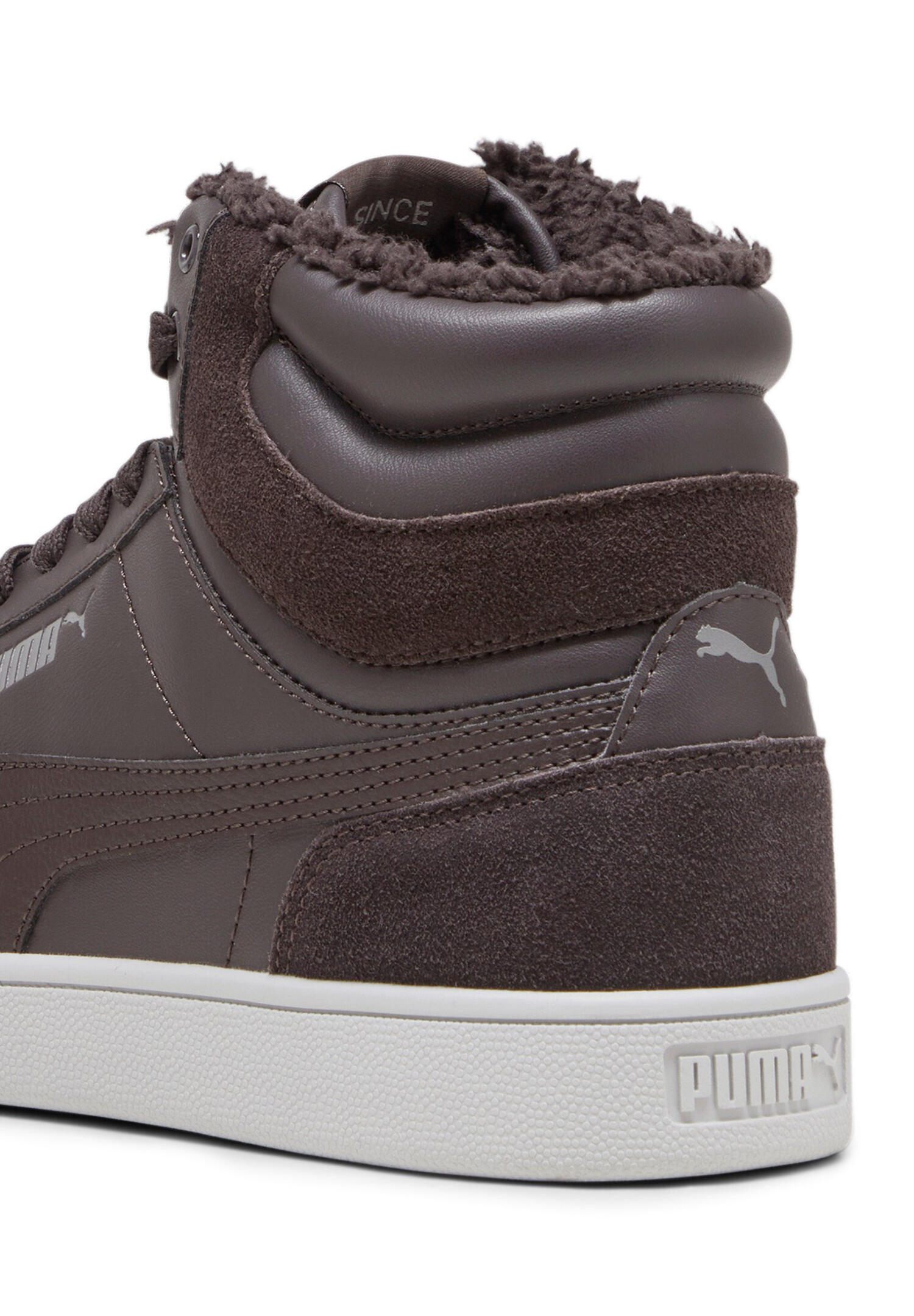 Bottes Puma Shuffle Mid Fur, Gris, Hommes 4/5