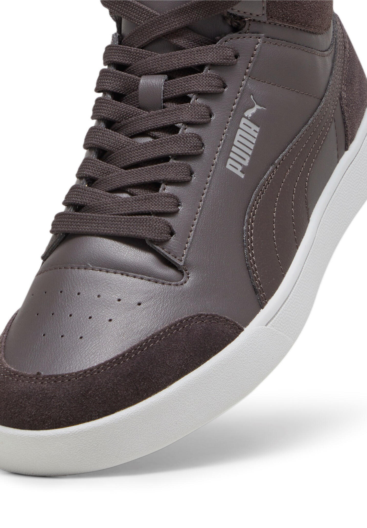 Bottes Puma Shuffle Mid Fur, Gris, Hommes 5/5