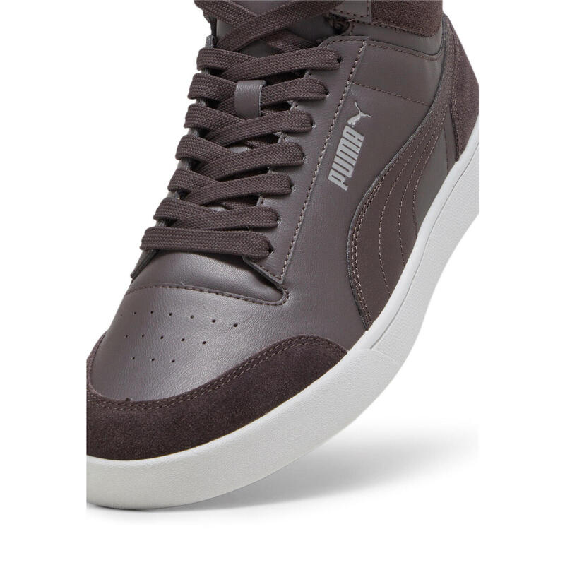 Ghete barbati Puma Shuffle Mid Fur, Gri