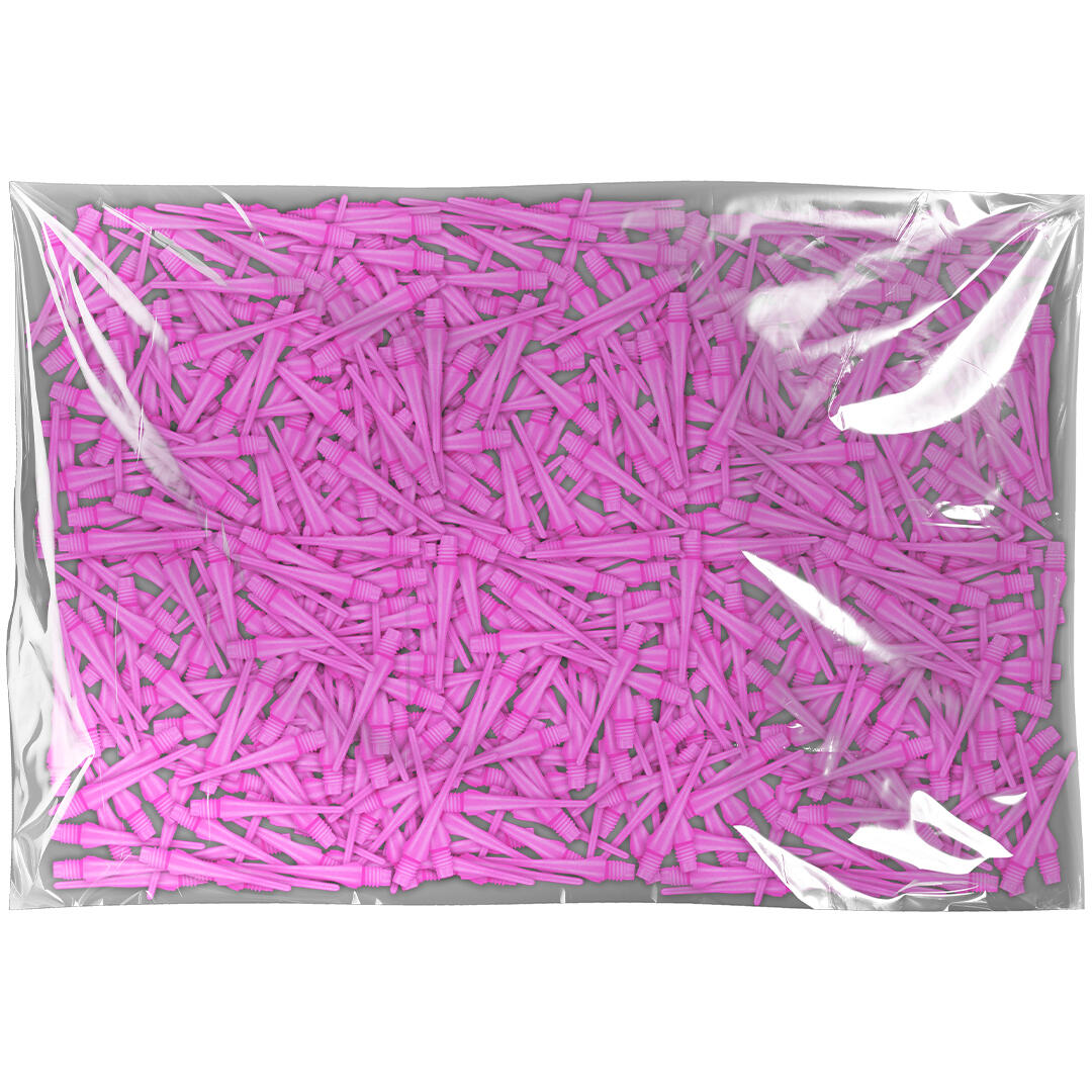 Bull's Long Life Long Softtip Points | 1000 pcs Pink 2/2